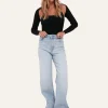 Abrand A 94 High & Wide - Linda Organic< Denim | Tops