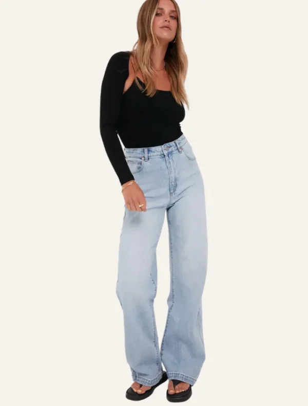Abrand A 94 High & Wide - Linda Organic< Denim | Tops