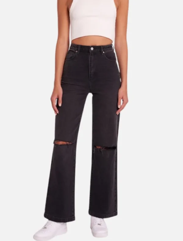 Abrand A 94 High and Wide - Patti Rip< Denim