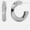 Jolie and Deen Adele Hoops - Silver< Earrings