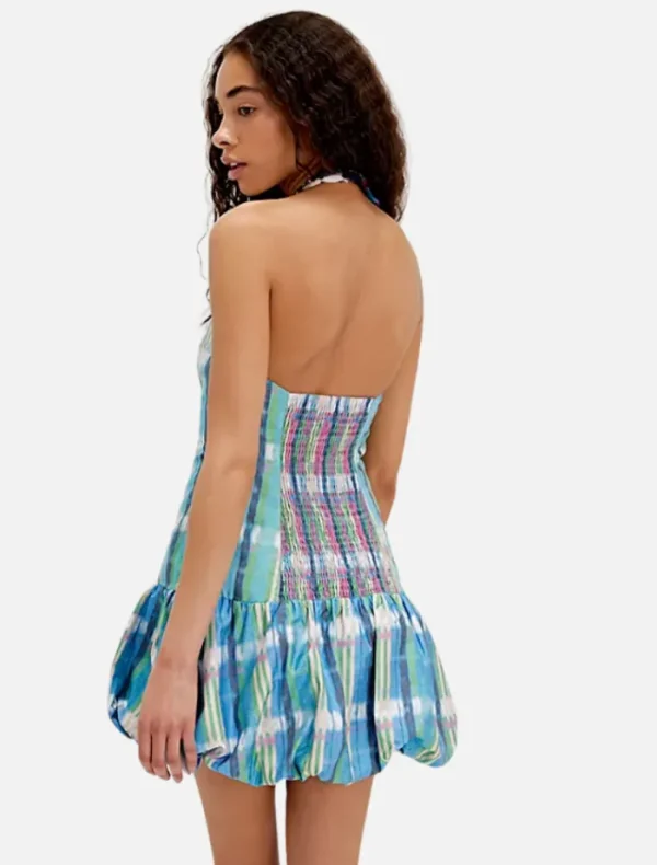 Hansen & Gretel Alaska Mini Dress -Multi Tartan< Mini Dresses