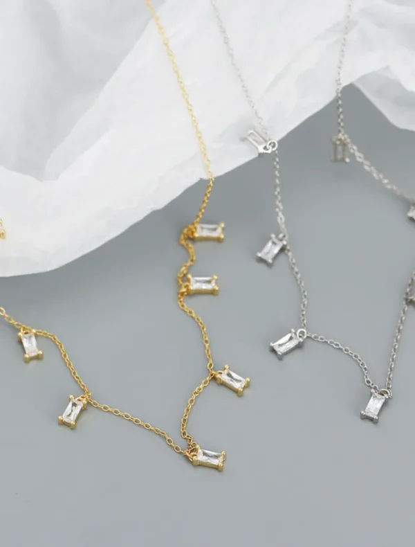 Insurge Clothing Aline Necklace - Silver< Necklaces