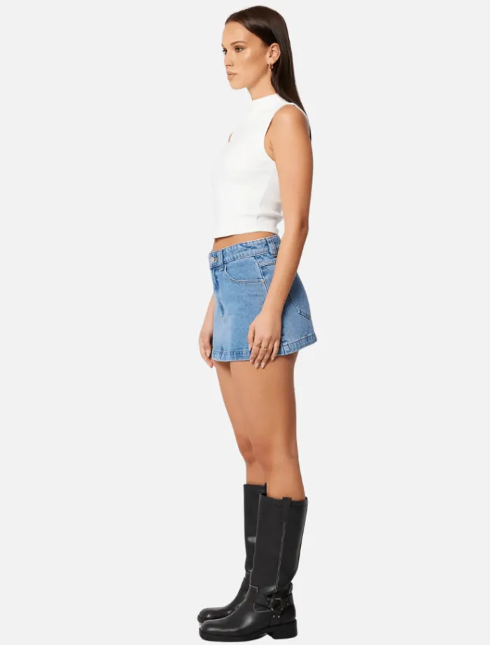 aline_skirt_gigi__mid_bl_3.webp Abrand 95 Aline Skirt Gigi - Mid Blue< Skirts