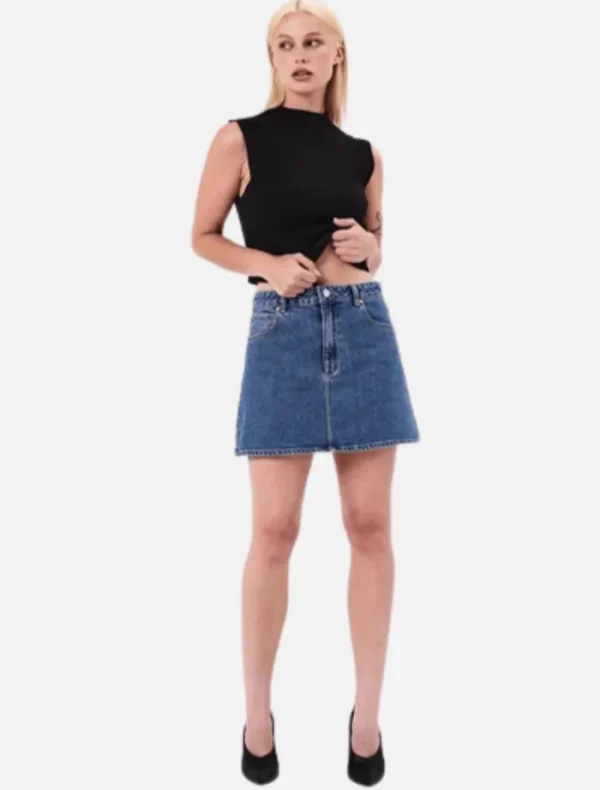 Abrand Aline Skirt Reese< Denim | Skirts