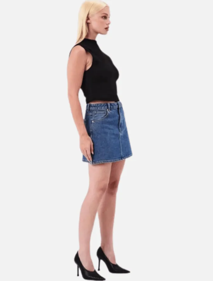 aline_skirt_reese_2.webp Abrand Aline Skirt Reese< Denim | Skirts
