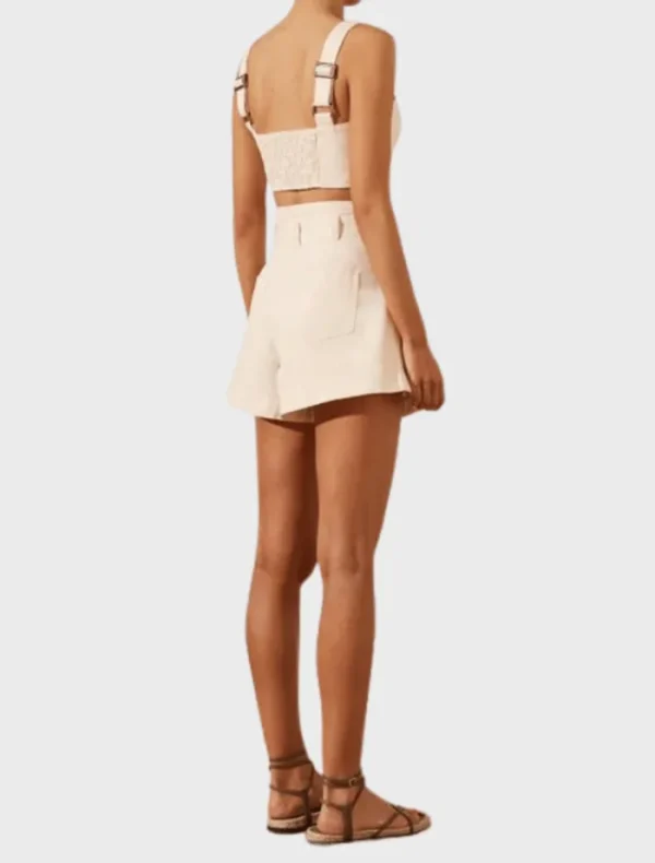 Shona Joy Anya Bralette - Coconut< Tops