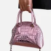 Insurge Clothing Audrey Bag - Pink Metalic< Bags | Shoulder Bag