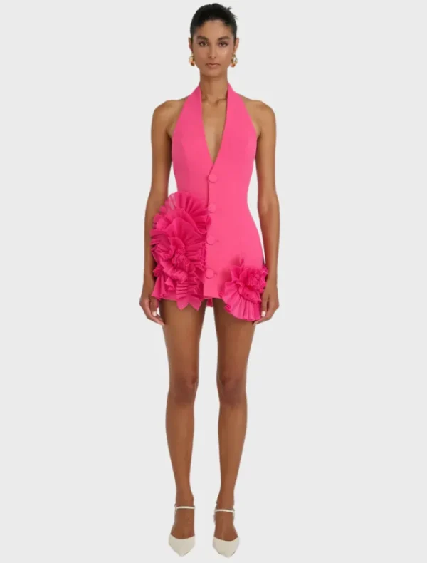 Eliya The Label Belinda Dress - Magenta< Casual Dresses | Mini Dresses