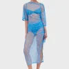 Suboo Benny Batwing Top - Blue< Tops