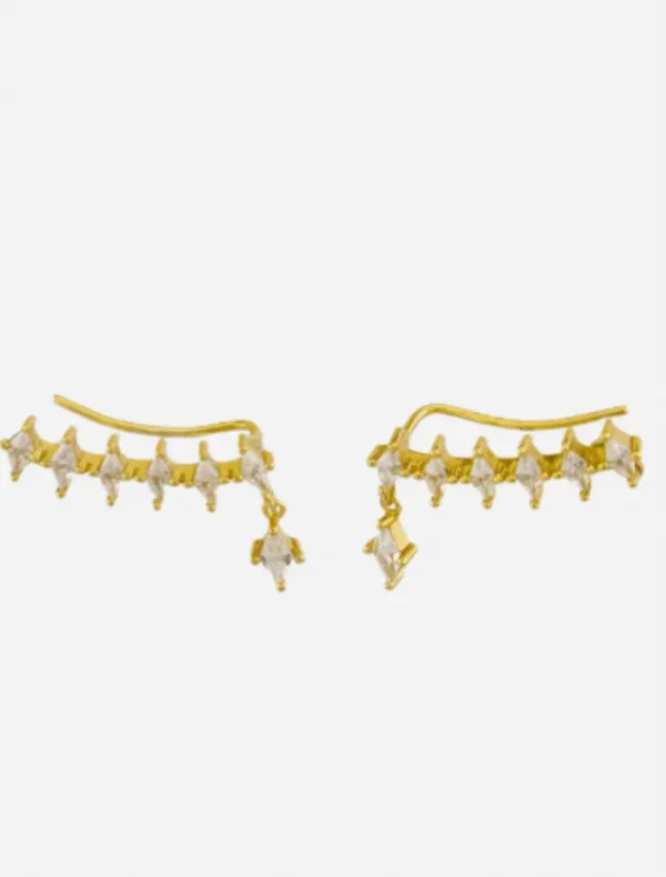 Jolie and Deen Bernice Earrings - Gold< Earrings