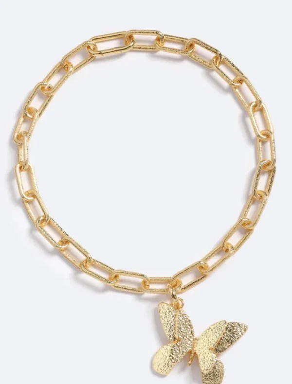 Emma Pills Butterfly Effect Necklace - Fearless Gold< Necklaces