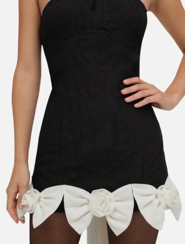 For Love & Lemons Caressa Mini Dress - Black< Casual Dresses | Mini Dresses