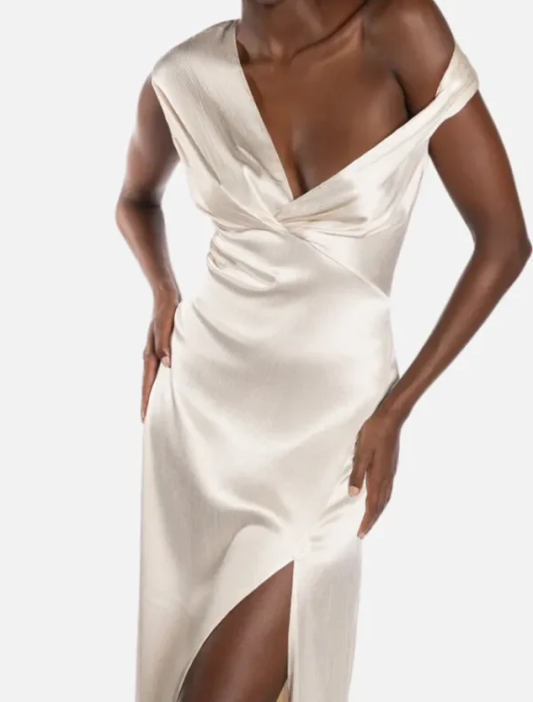 One Fell Swoop Cassia Dress - Shell< Midi Dresses | Bras / Briefs