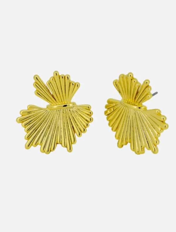 Jolie and Deen Cerise Earrings - Gold< Earrings