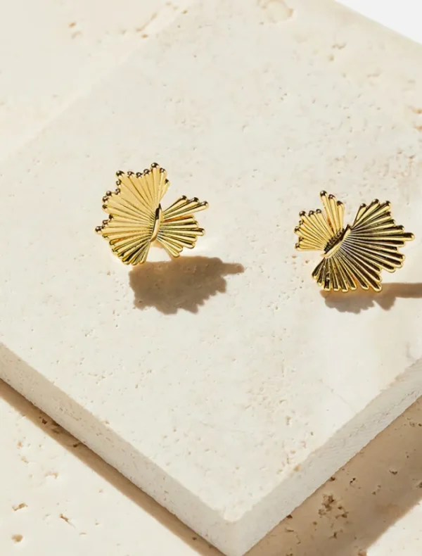Jolie and Deen Cerise Earrings - Gold< Earrings