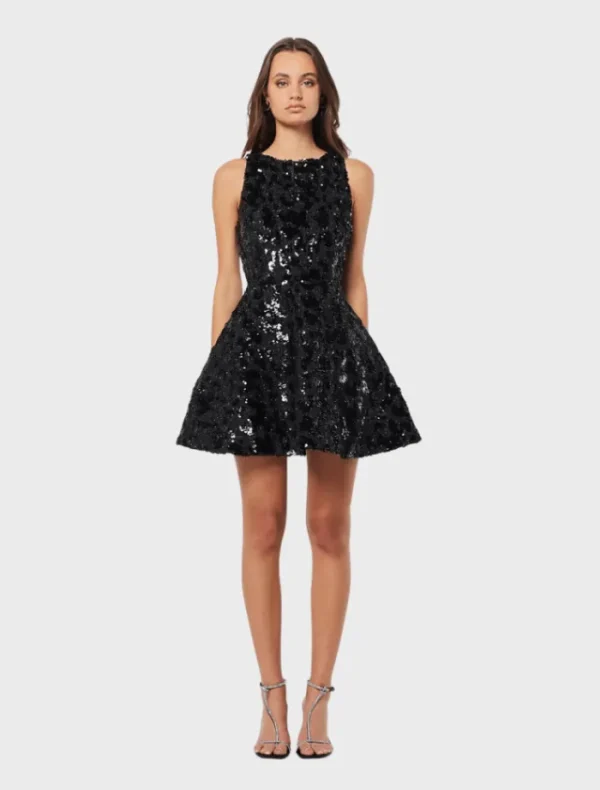 Elliatt Charlene Dress - Black< Mini Dresses
