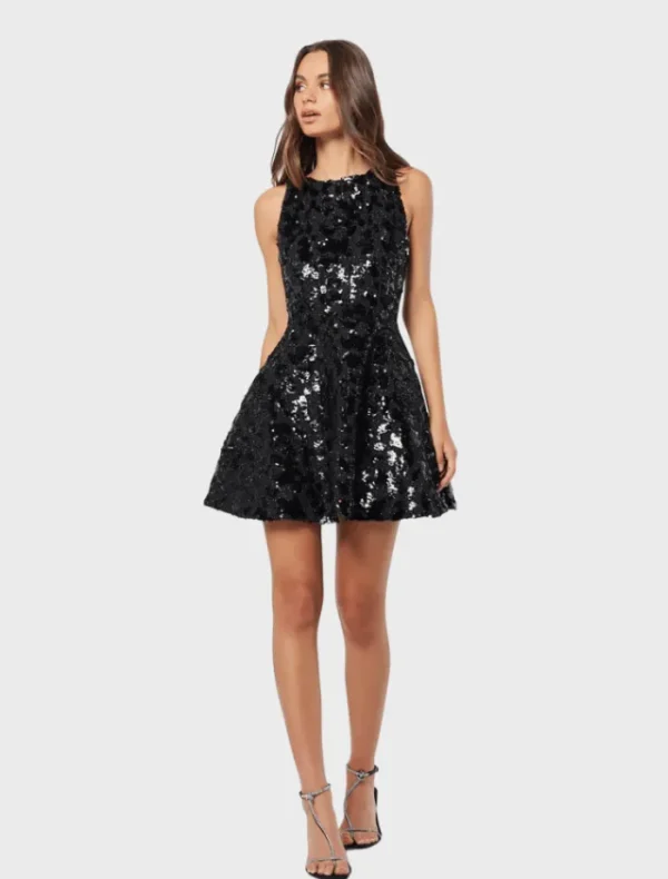 Elliatt Charlene Dress - Black< Mini Dresses