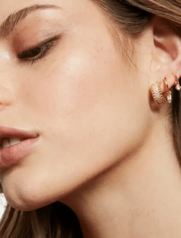 Jolie and Deen Charlie Sleepers - Silver< Earrings