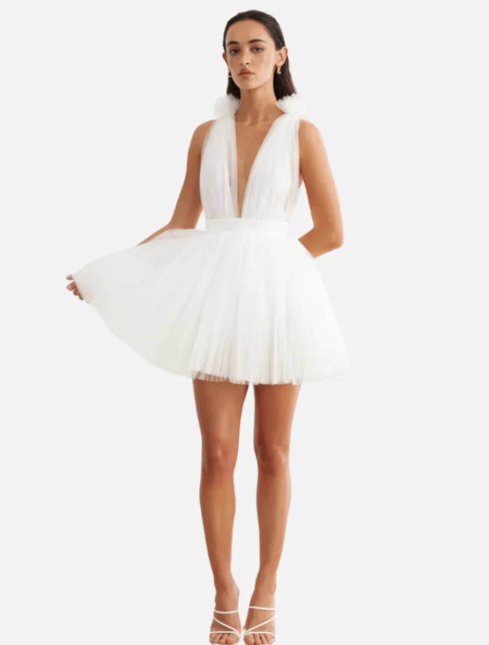 charlize_dress__white_4.webp Lexi Charlize Dress - White< Mini Dresses | Skirts