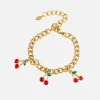 Insurge Clothing Cherry Cola Bracelet - Gold< Bracelets