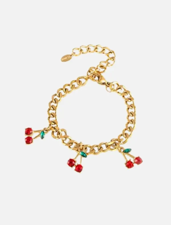 Insurge Clothing Cherry Cola Bracelet - Gold< Bracelets