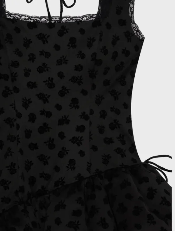 For Love & Lemons Claira Asymmetric Top - Black< Casual Dresses | Mini Dresses