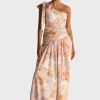 Zanetta Claudia Maxi Dress – Peachy Floral< Casual Dresses