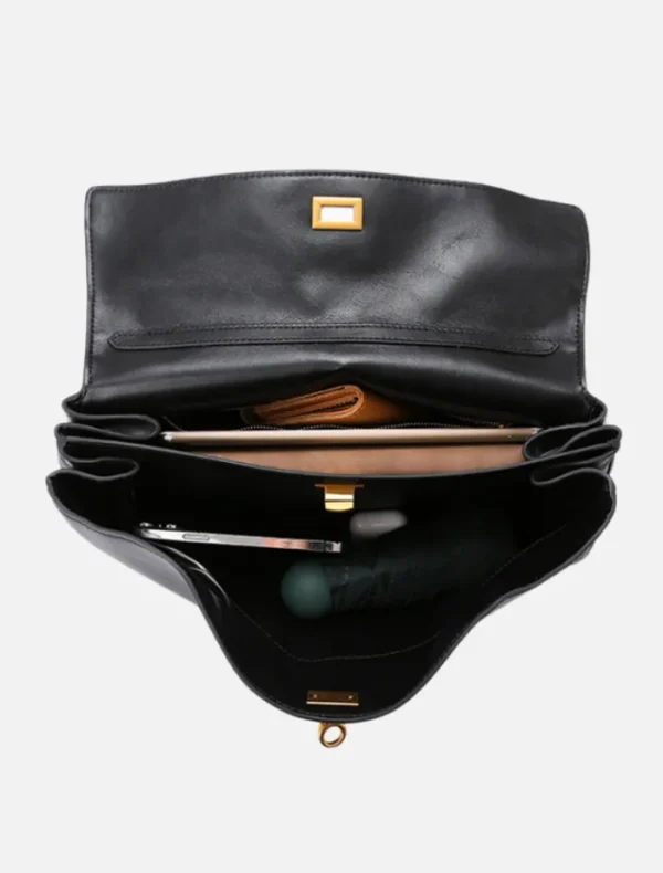 Insurge Clothing Cleo Tote Bag - Black Croc< Bags | Tops
