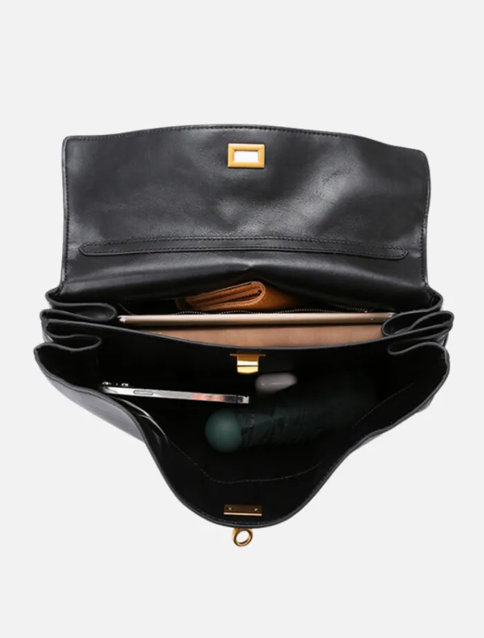 cleo_tote_bag__black_croc_2.webp Insurge Clothing Cleo Tote Bag - Black Croc< Bags | Tops