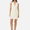 Roame Dalton Dress - Ecru< Casual Dresses | Mini Dresses