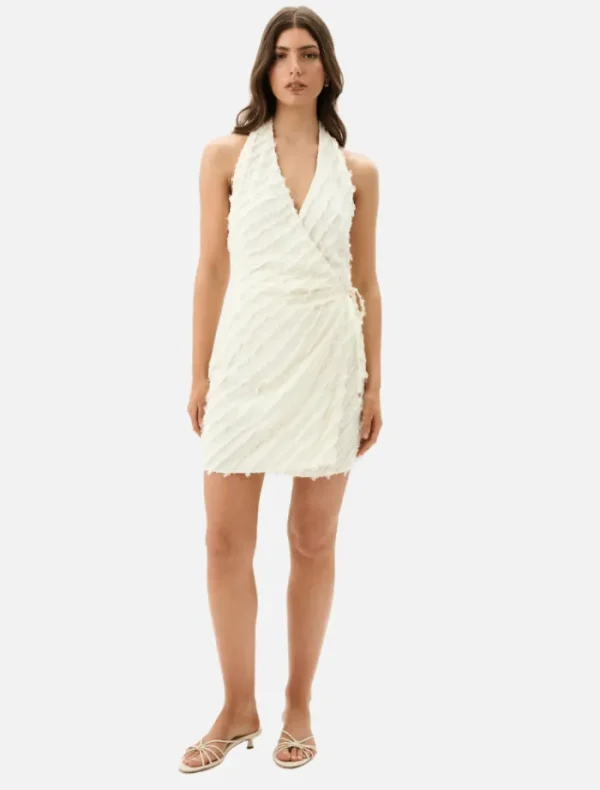Roame Dalton Dress - Ecru< Casual Dresses | Mini Dresses