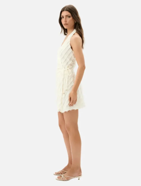 Roame Dalton Dress - Ecru< Casual Dresses | Mini Dresses