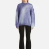 Ena Pelly Delilah Knit Pullover - Iris Swirl< Knitwear | Tops