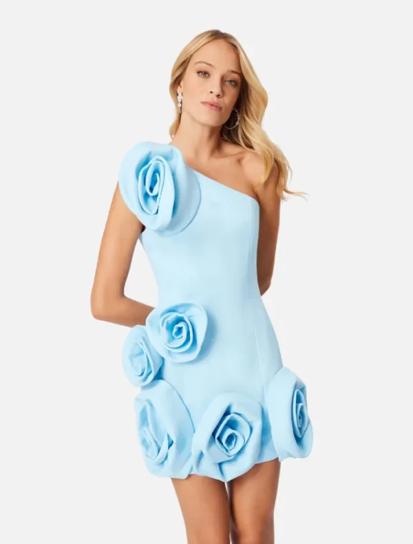 Elliatt Destiny Mini Dress - Ice Blue< Casual Dresses | Mini Dresses