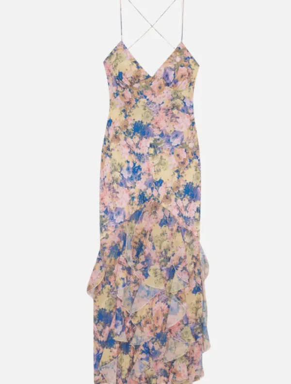For Love & Lemons Elea Maxi Dress - Pink< Casual Dresses | Mini Dresses