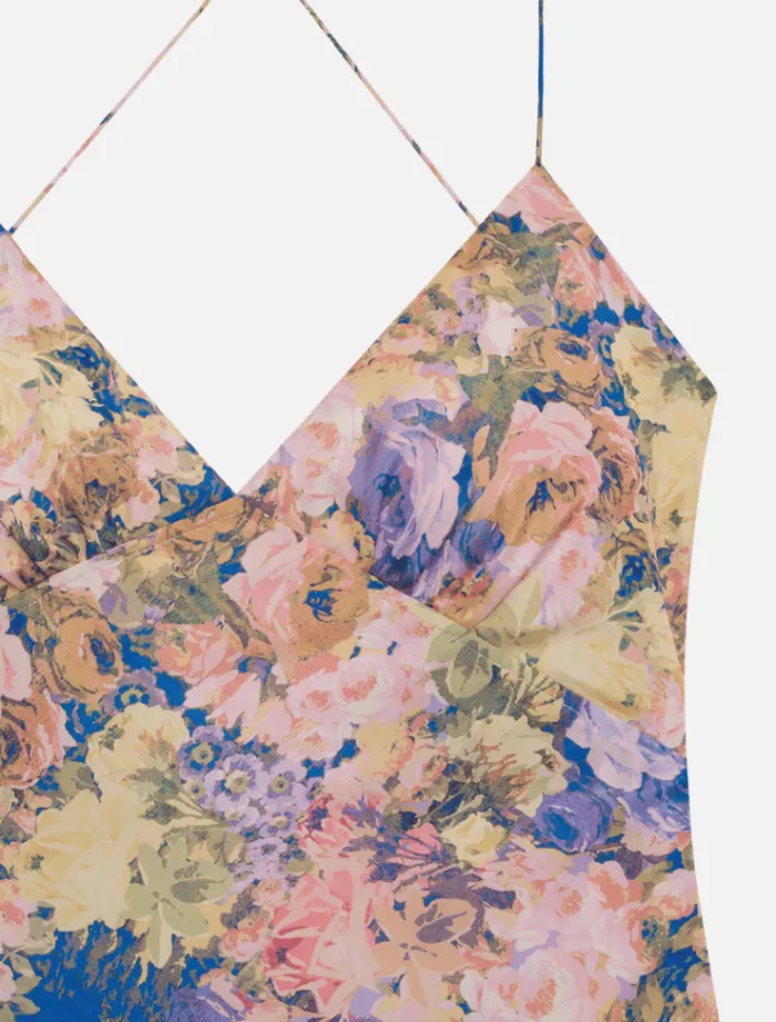 elea_maxi_dress__pink_4.webp For Love & Lemons Elea Maxi Dress - Pink< Casual Dresses | Mini Dresses