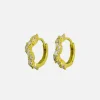 Jolie and Deen Elora Sleepers - Gold< Earrings
