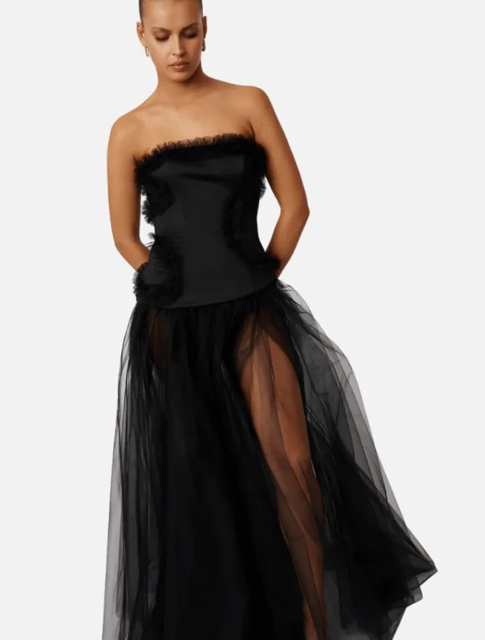 emilie_dress__black_2.webp Lexi Emilie Dress - Black< Casual Dresses | Mini Dresses