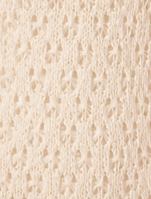 Shona Joy Emilio Round Neck Tank - Rice< Knitwear | Shirts
