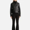 Ena Pelly Essential Leather Biker Jacket 2.0 - Black< Long Sleeve Dresses | Casual Dresses