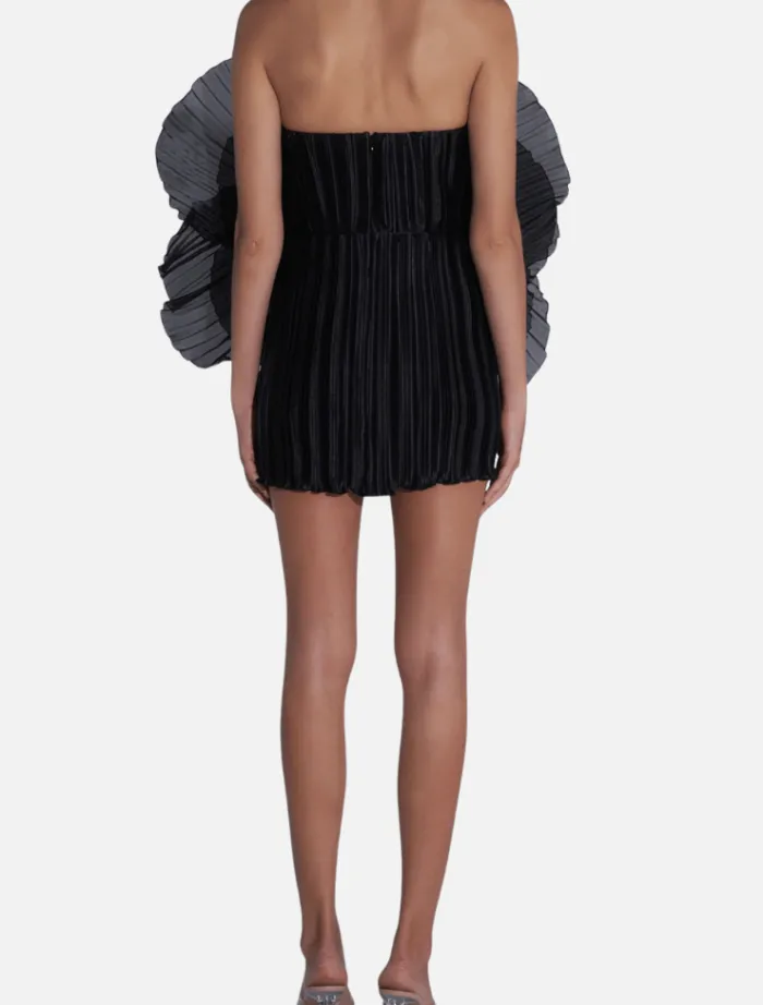 fleur_mini__noir_4.webp Lidee Fleur Mini - Noir< Casual Dresses | Mini Dresses