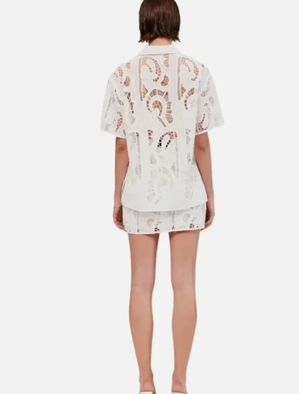 Suboo Florence Lace Skirt - White< Skirts | Shirts