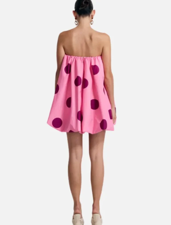 The Wolf Gang Gaia Bubble Dress - Candy Spot< Mini Dresses