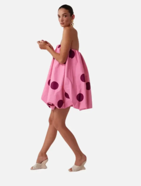 The Wolf Gang Gaia Bubble Dress - Candy Spot< Mini Dresses
