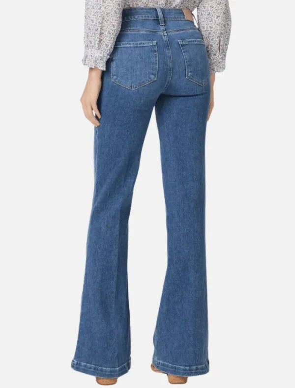 PAIGE Genevieve High Rise Flare - Starlet< Denim