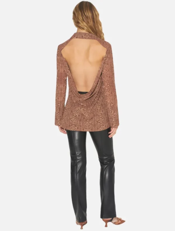 Hansen & Gretel Greta Shirt - Serpent< Shirt Dresses | Long Sleeve Dresses