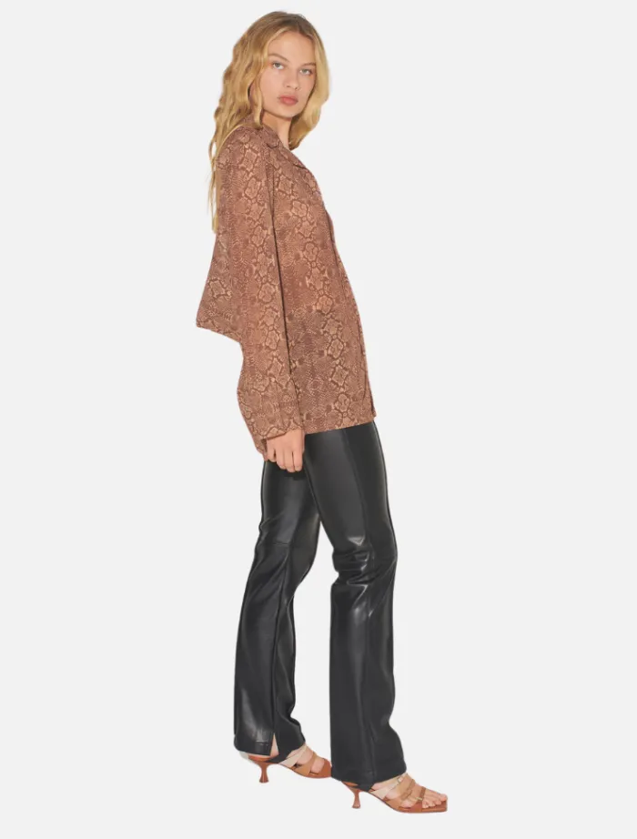 greta_shirt__serpent_2.webp Hansen & Gretel Greta Shirt - Serpent< Shirt Dresses | Long Sleeve Dresses