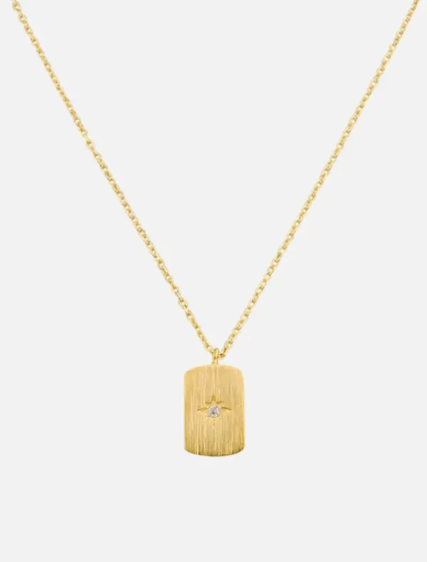 Jolie and Deen Hayley Necklace - Gold< Rectangle