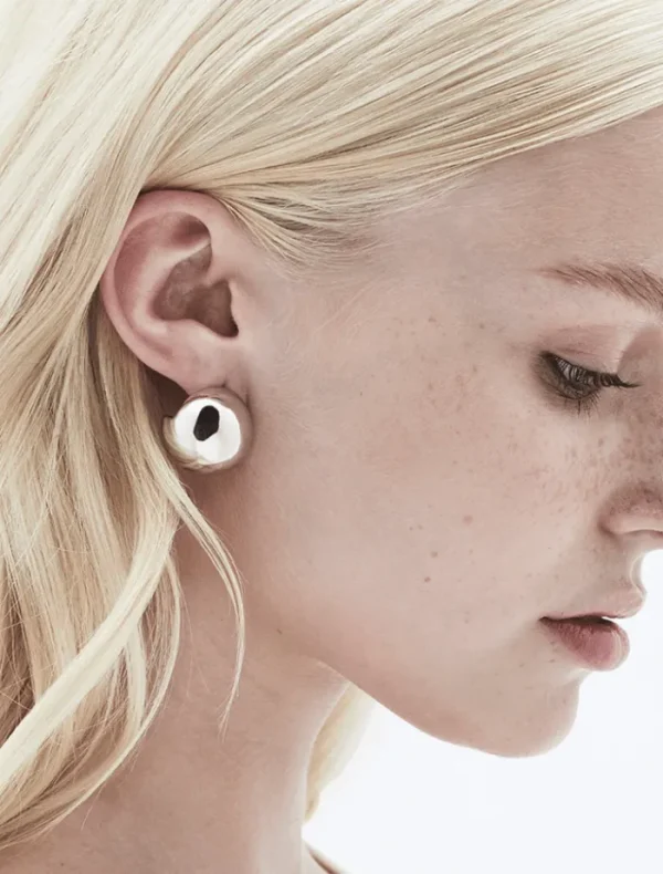 Jolie and Deen Henrietta Earrings - Silver< Earrings