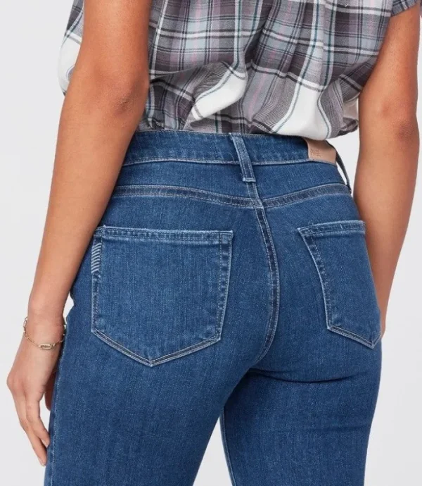 PAIGE Hoxton Ankle Raw Hem - Bahia< Denim